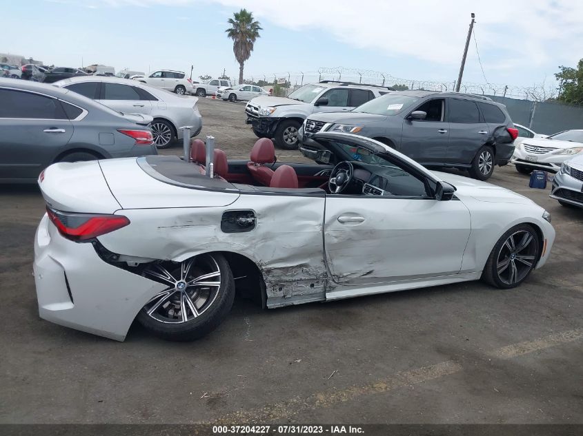 2022 BMW 4 SERIES 430I - WBA23AT01NCJ94137