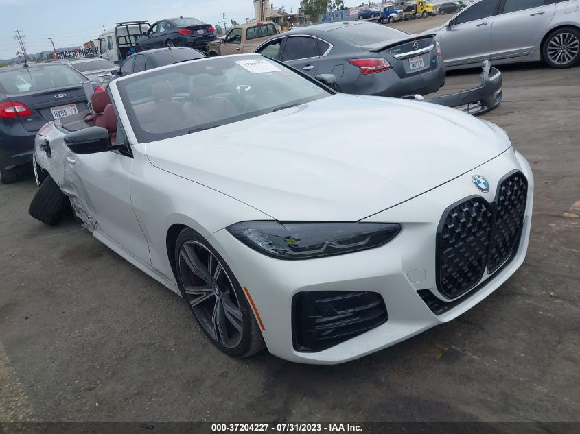 2022 BMW 4 SERIES 430I - WBA23AT01NCJ94137