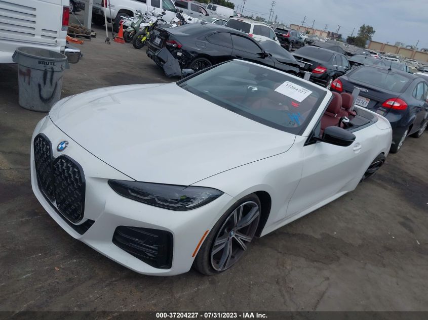 2022 BMW 4 SERIES 430I - WBA23AT01NCJ94137