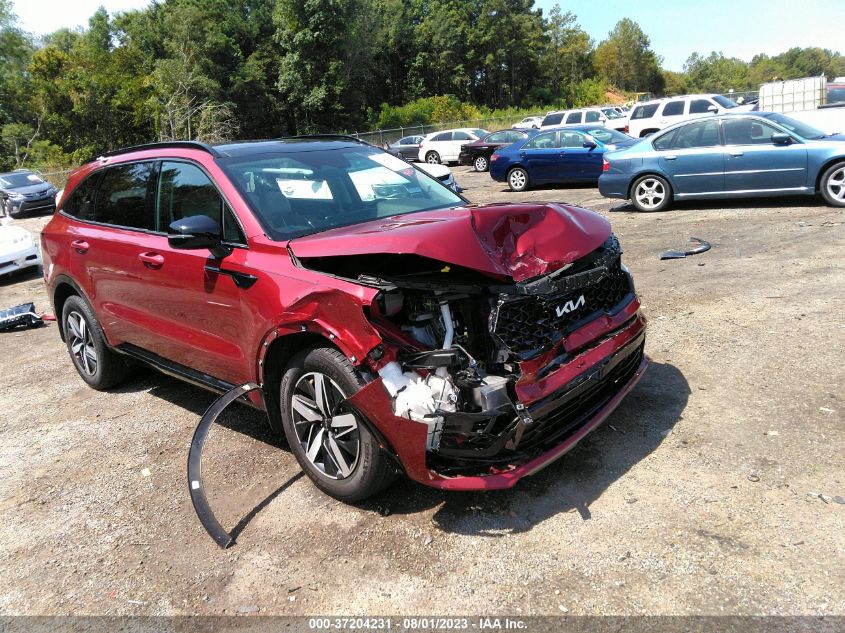 2022 KIA SORENTO S - 5XYRL4LC4NG139142