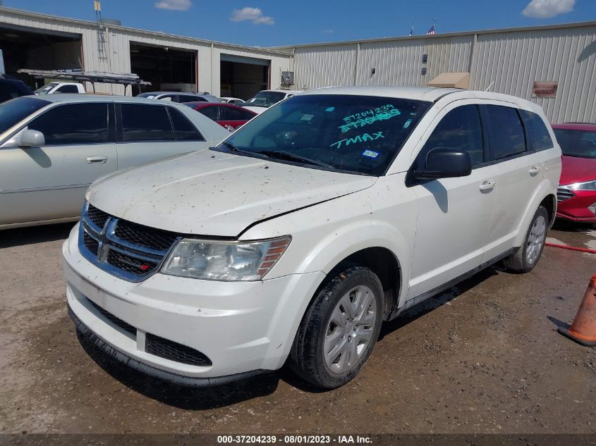 2014 DODGE JOURNEY AMERICAN VALUE PKG - 3C4PDCAB8ET101138