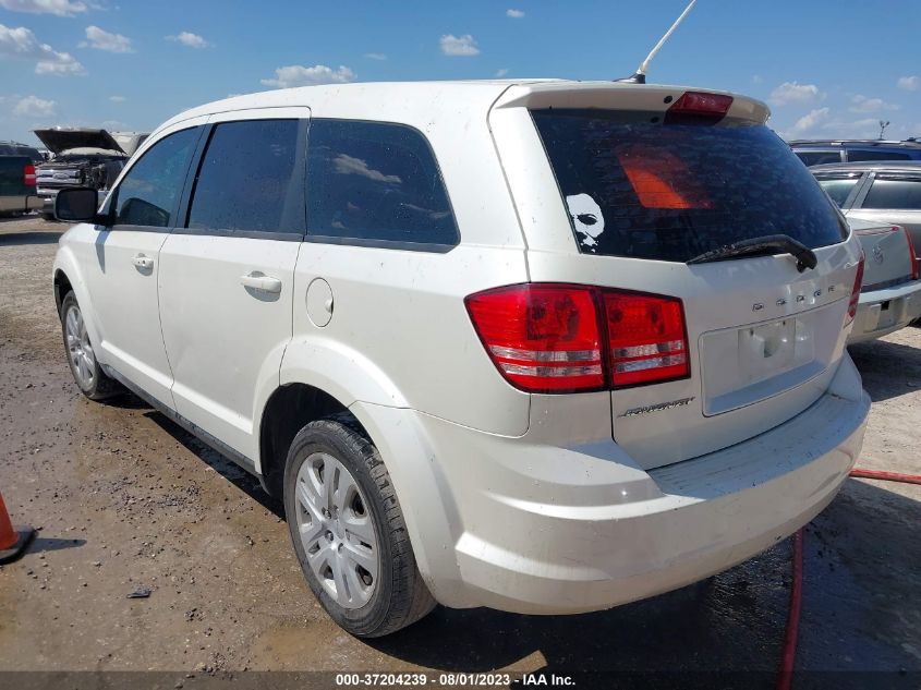 2014 DODGE JOURNEY AMERICAN VALUE PKG - 3C4PDCAB8ET101138
