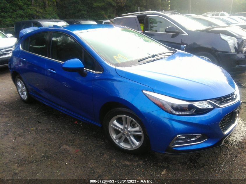 2018 CHEVROLET CRUZE LT - 3G1BE6SM4JS651163