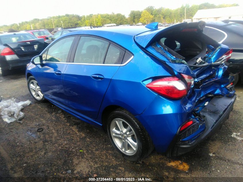 2018 CHEVROLET CRUZE LT - 3G1BE6SM4JS651163