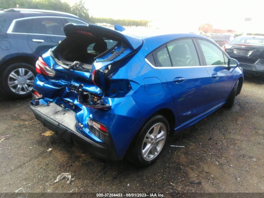 2018 CHEVROLET CRUZE LT - 3G1BE6SM4JS651163