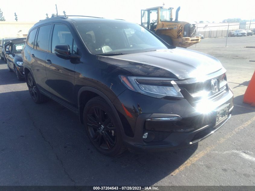 2020 HONDA PILOT BLACK EDITION - 5FNYF6H74LB000191