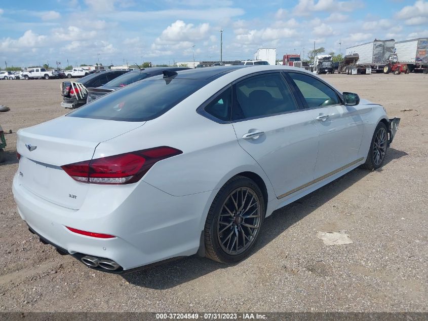 2020 GENESIS G80 3.3T SPORT - KMTFN4JBXLU336983