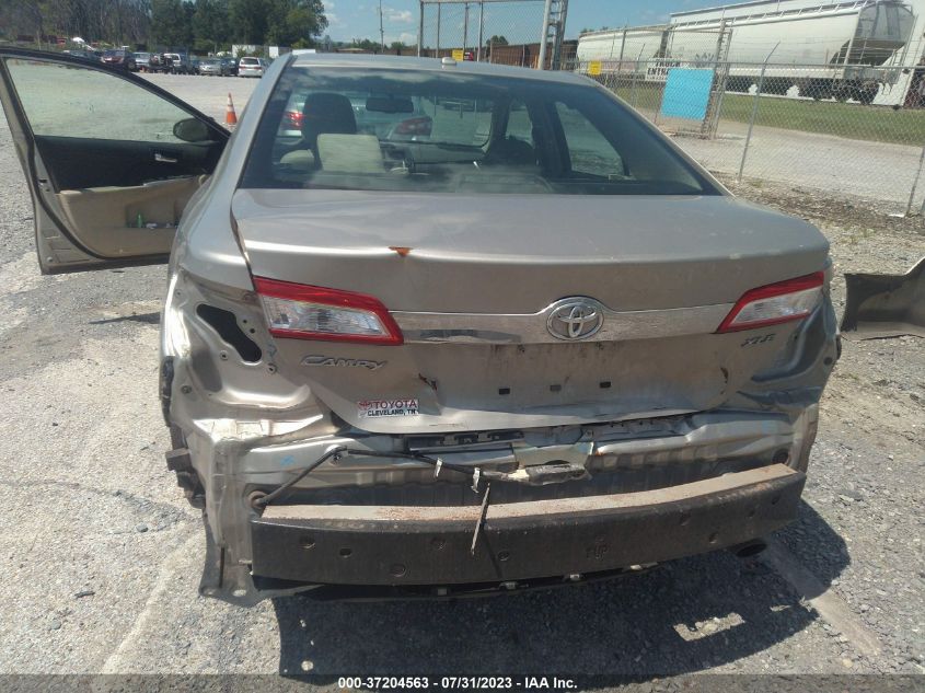 2014 TOYOTA CAMRY L/LE/XLE/SE/SE SPORT - 4T4BF1FKXER394761