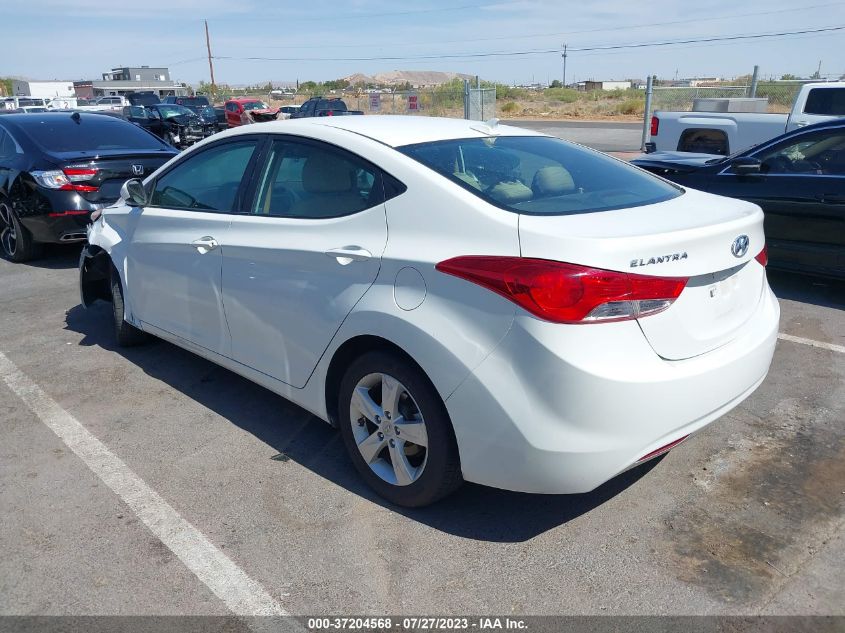 2013 HYUNDAI ELANTRA GLS PZEV - 5NPDH4AE3DH378852