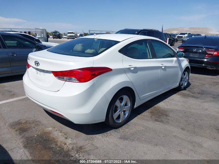 2013 HYUNDAI ELANTRA GLS PZEV - 5NPDH4AE3DH378852