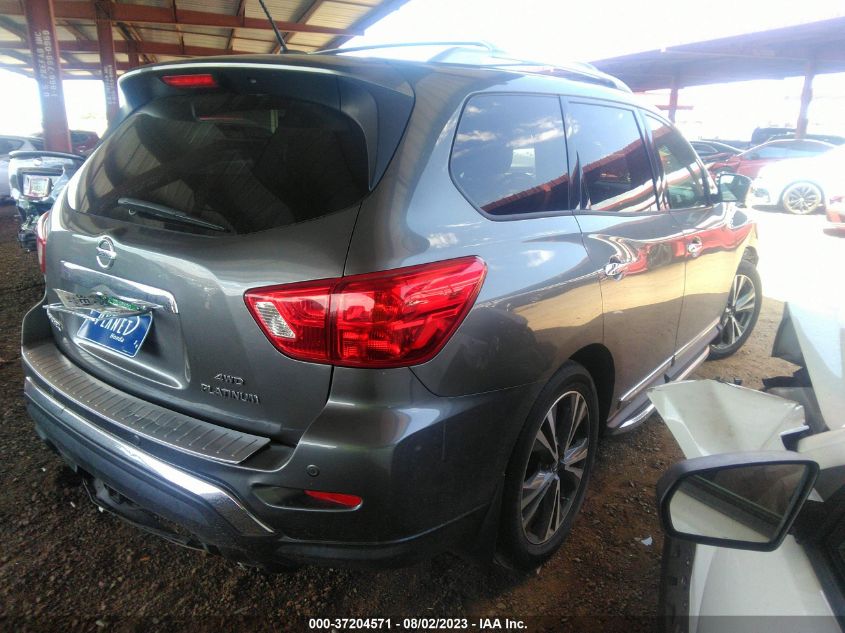 2018 NISSAN PATHFINDER S/SV/SL/PLATINUM - 5N1DR2MM0JC620519