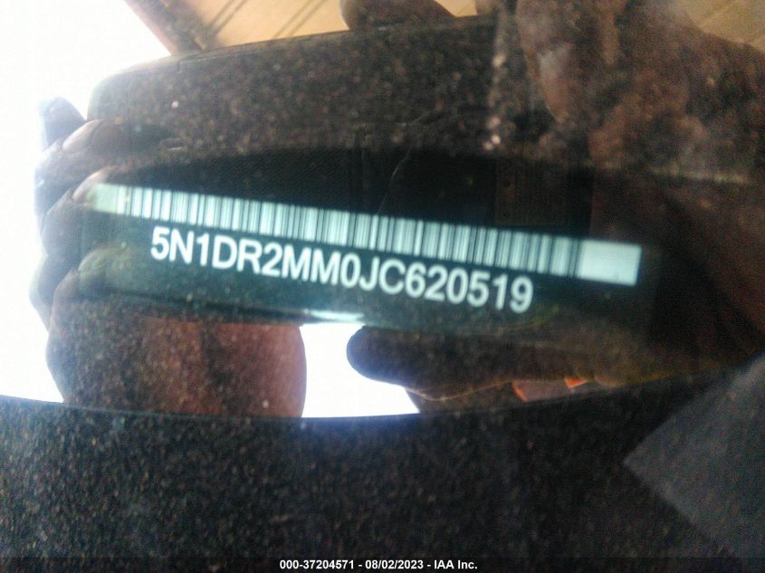 2018 NISSAN PATHFINDER S/SV/SL/PLATINUM - 5N1DR2MM0JC620519
