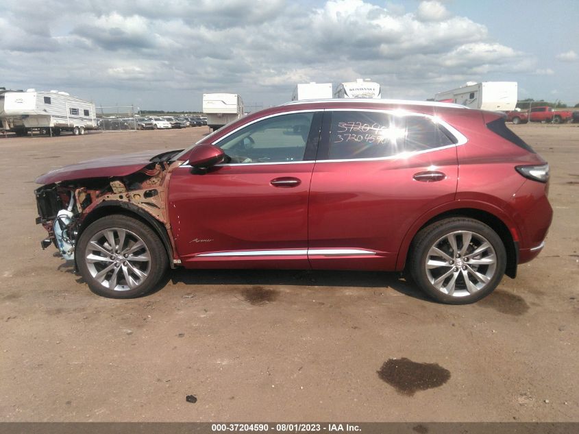 2022 BUICK ENVISION AVENIR - LRBFZSR44ND148023