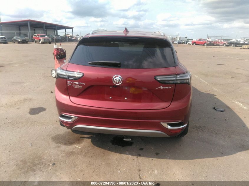 2022 BUICK ENVISION AVENIR - LRBFZSR44ND148023