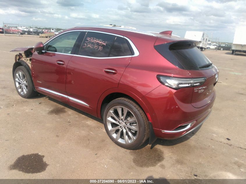2022 BUICK ENVISION AVENIR - LRBFZSR44ND148023