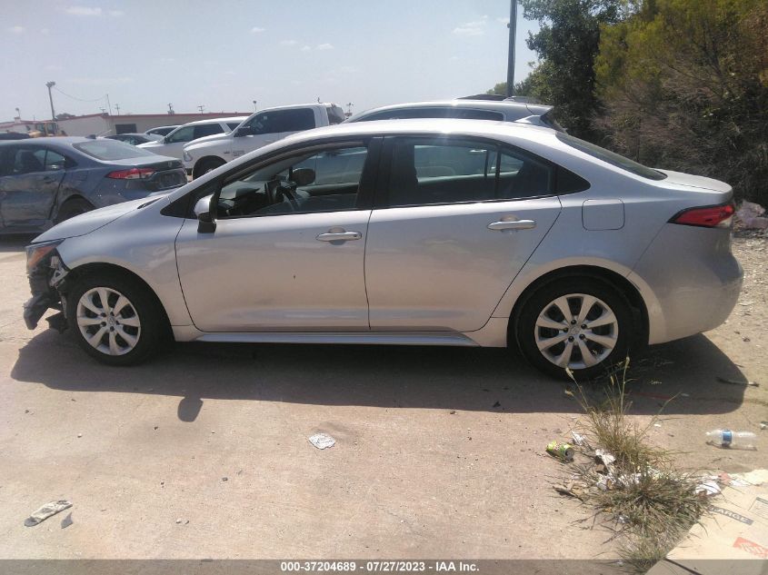 2021 TOYOTA COROLLA LE - 5YFEPMAE1MP180670