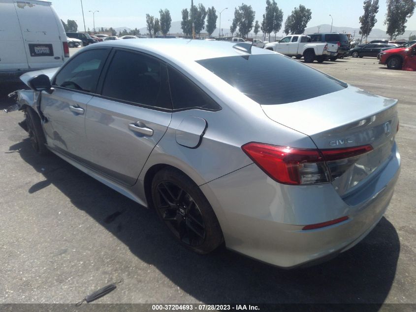 2HGFE2F56NH577369 Honda Civic Sedan SPORT 3