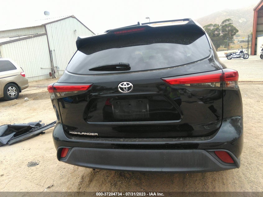 VIN 5TDCZRAH3LS510467 2020 TOYOTA HIGHLANDER L