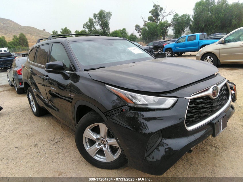 VIN 5TDCZRAH3LS510467 2020 TOYOTA HIGHLANDER L