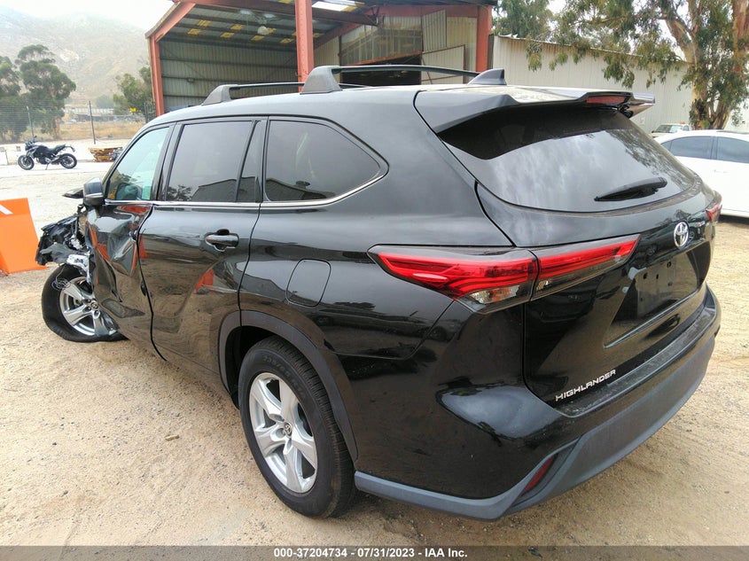 VIN 5TDCZRAH3LS510467 2020 TOYOTA HIGHLANDER L