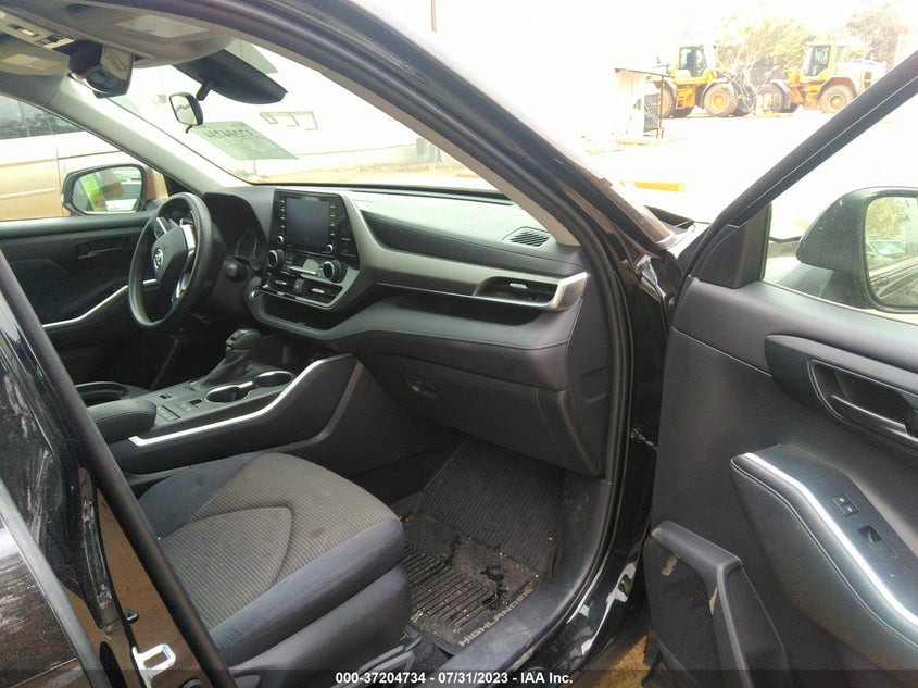 VIN 5TDCZRAH3LS510467 2020 TOYOTA HIGHLANDER L