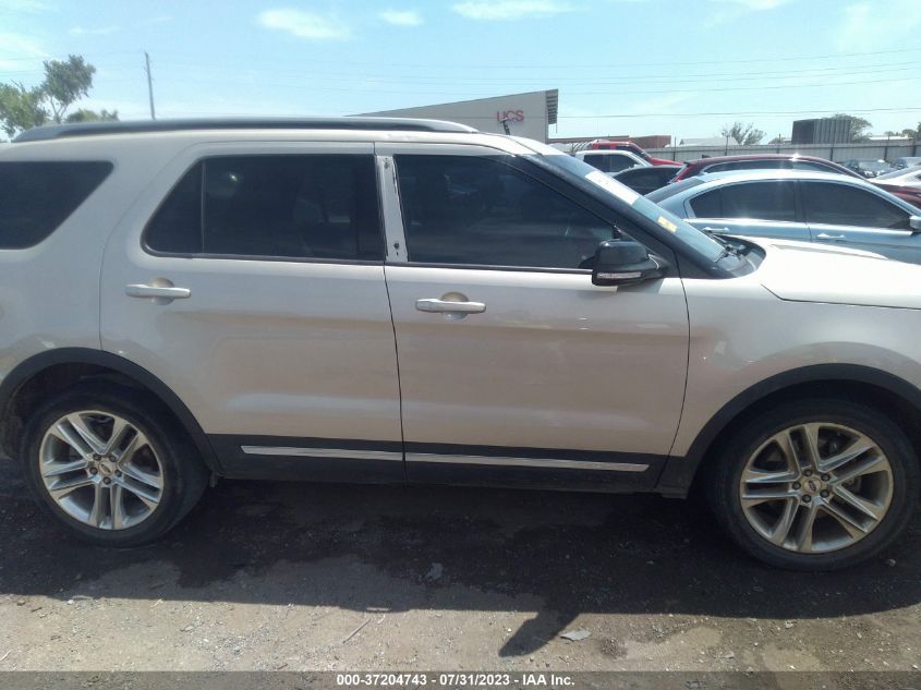 2017 FORD EXPLORER XLT - 1FM5K7D85HGB45610