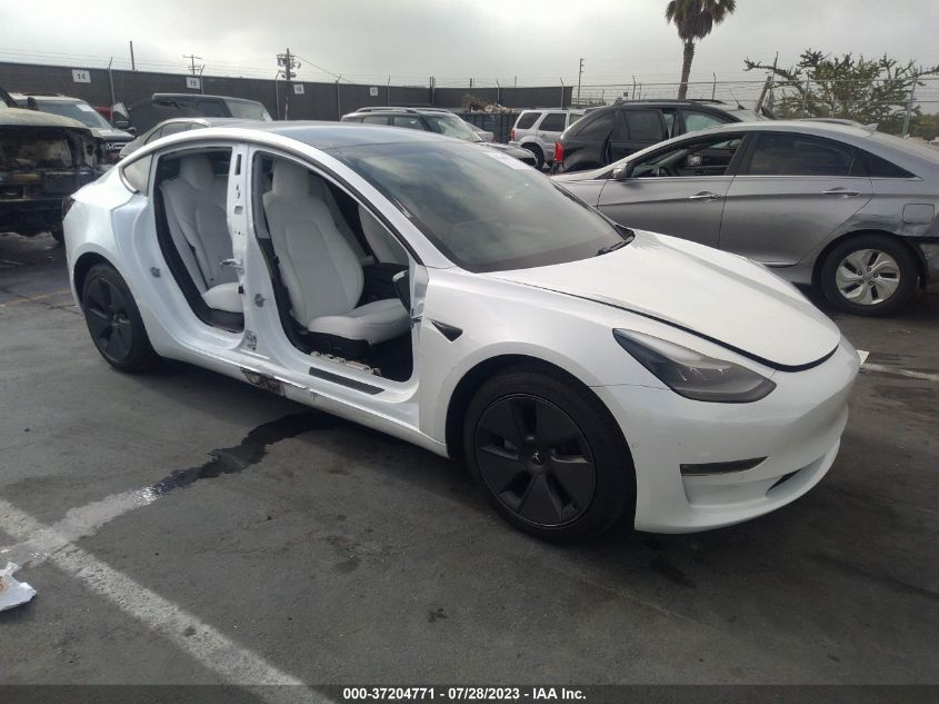 2021 TESLA MODEL 3 - 5YJ3E1EB7MF074117