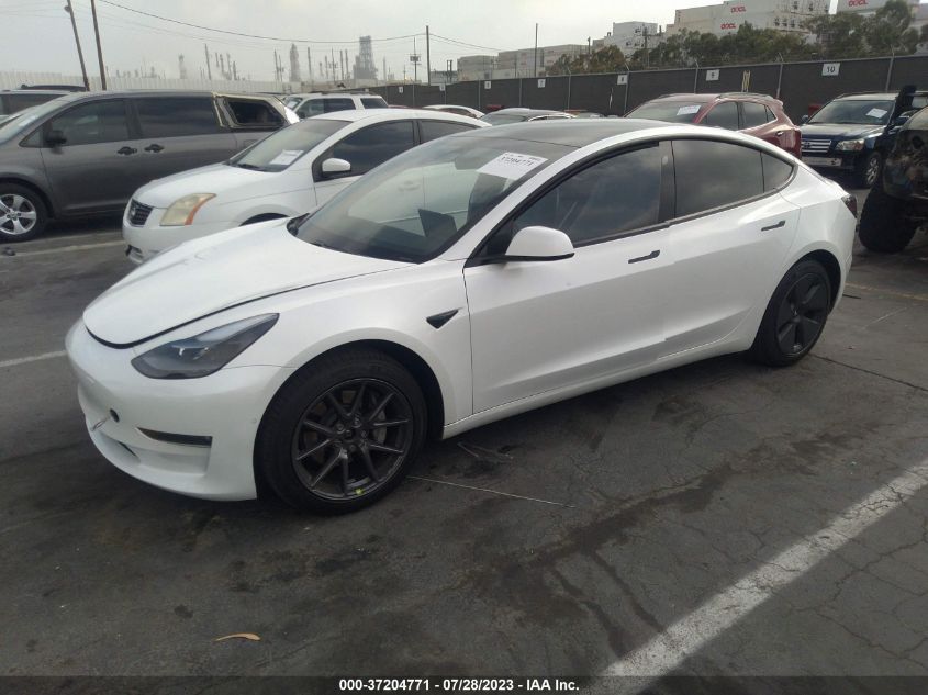 2021 TESLA MODEL 3 - 5YJ3E1EB7MF074117