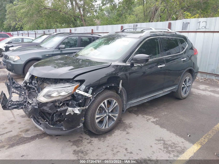 VIN 5N1AT2MV8HC869741 2017 NISSAN ROGUE SL