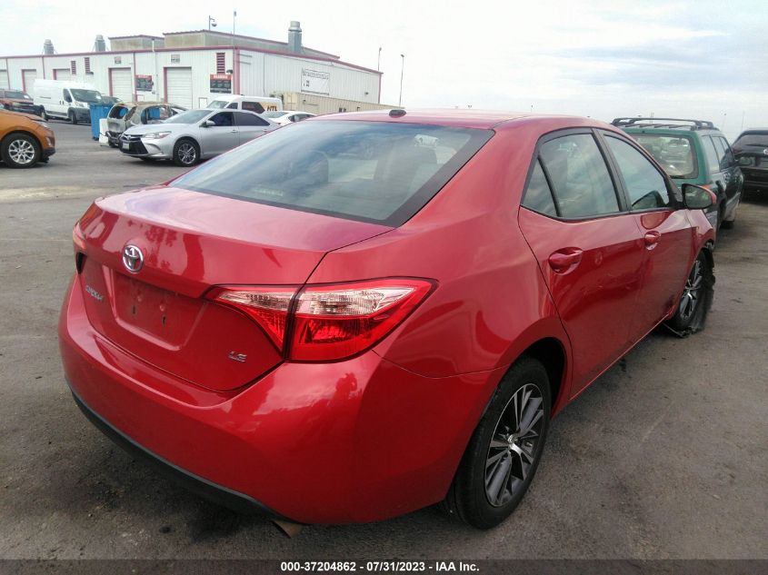 2018 TOYOTA COROLLA L/LE/XLE/SE/XSE - 2T1BURHE8JC976021