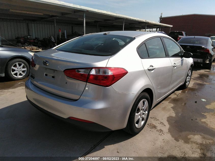 2014 KIA FORTE LX - KNAFK4A68E5250530