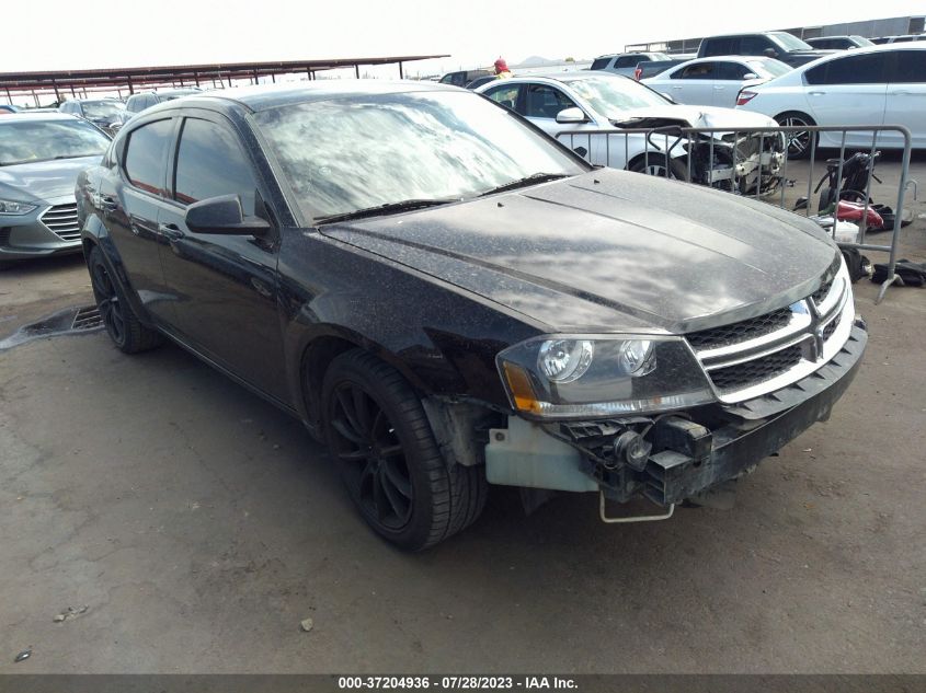 2014 DODGE AVENGER SE - 1C3CDZABXEN110493