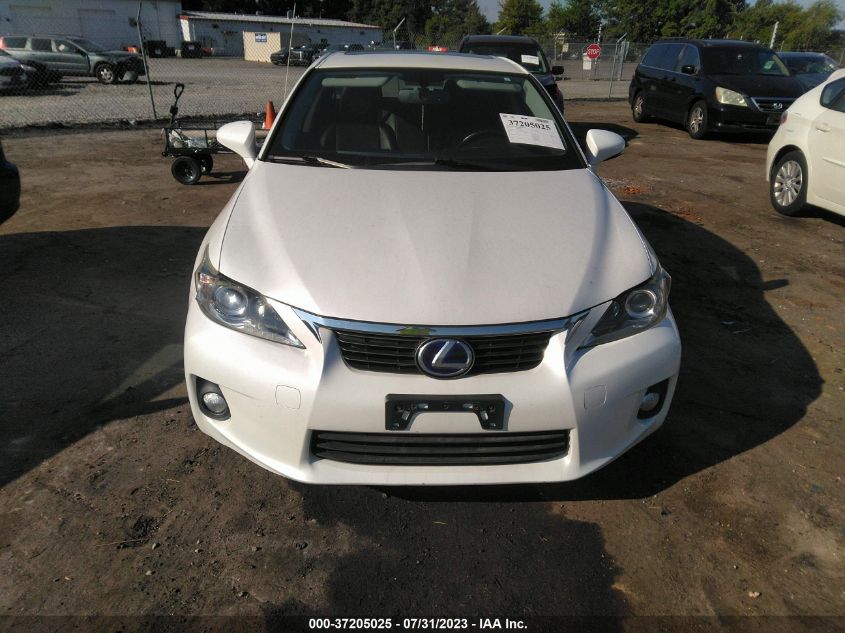 2013 LEXUS CT 200H HYBRID - JTHKD5BH5D2162499
