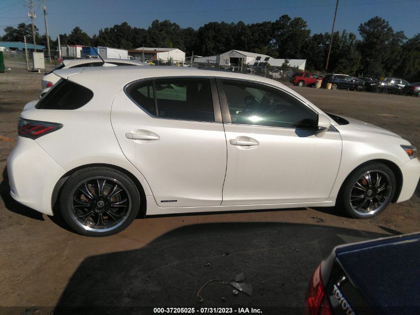 2013 LEXUS CT 200H HYBRID - JTHKD5BH5D2162499