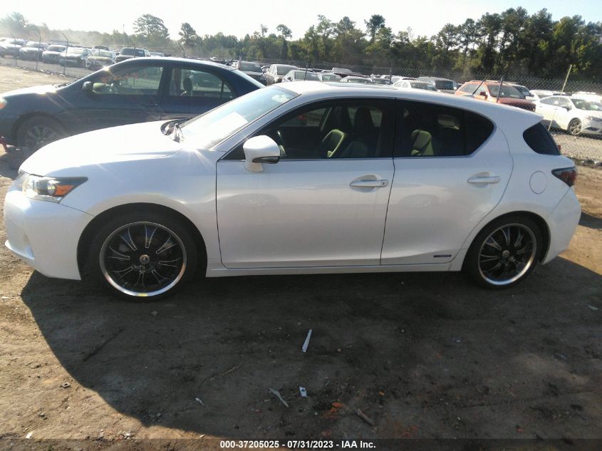 2013 LEXUS CT 200H HYBRID - JTHKD5BH5D2162499