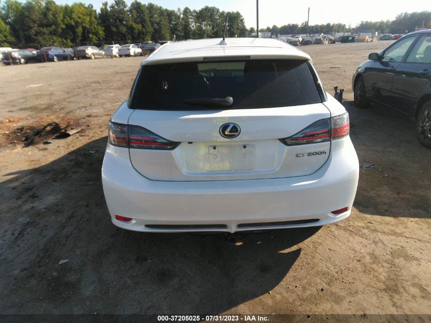 2013 LEXUS CT 200H HYBRID - JTHKD5BH5D2162499