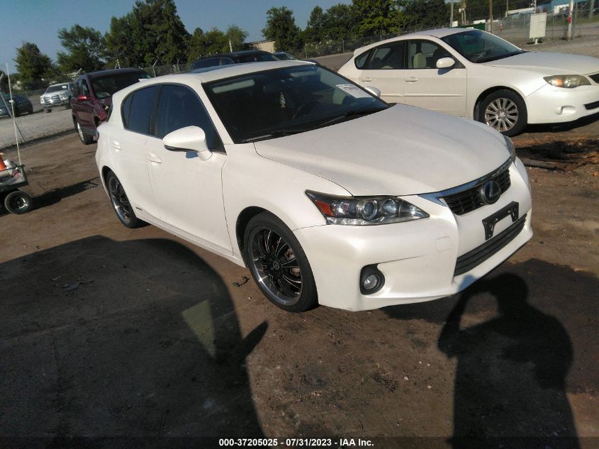 2013 LEXUS CT 200H HYBRID - JTHKD5BH5D2162499