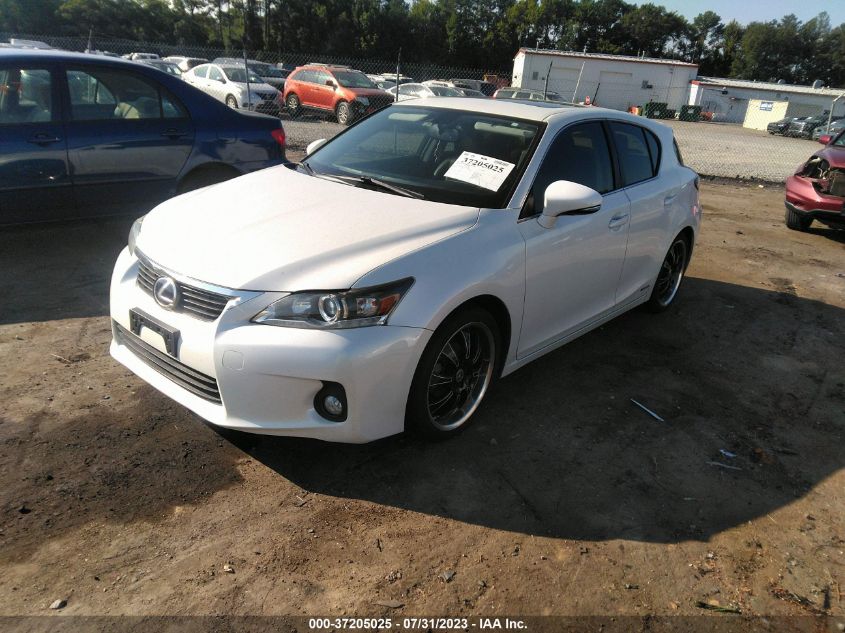 2013 LEXUS CT 200H HYBRID - JTHKD5BH5D2162499