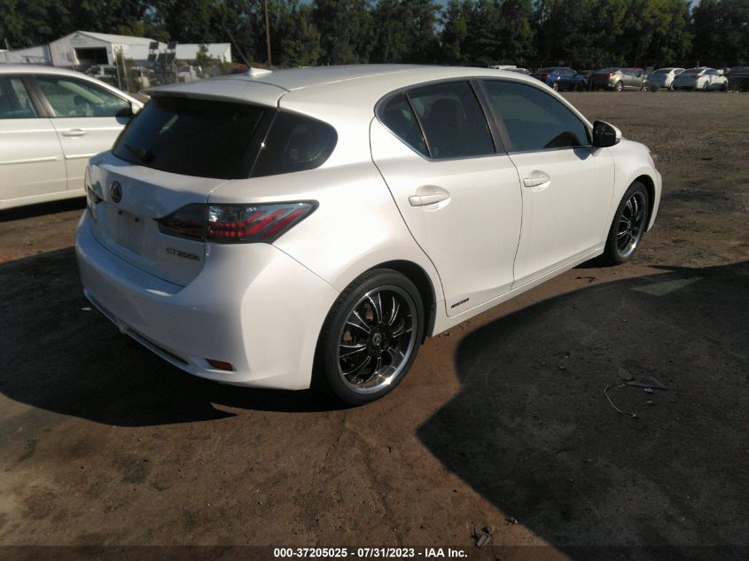 2013 LEXUS CT 200H HYBRID - JTHKD5BH5D2162499