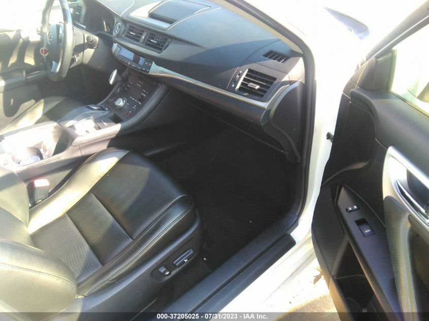2013 LEXUS CT 200H HYBRID - JTHKD5BH5D2162499