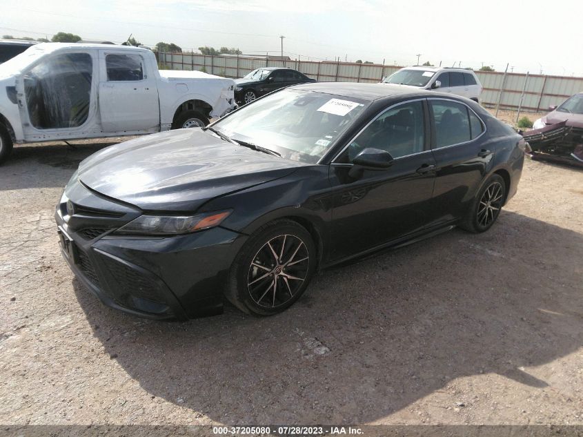 2021 TOYOTA CAMRY SE/SE NIGHT SHADE - 4T1G11AK8MU590637