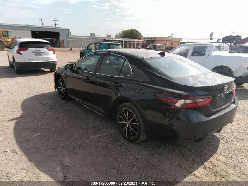 2021 TOYOTA CAMRY SE/SE NIGHT SHADE - 4T1G11AK8MU590637