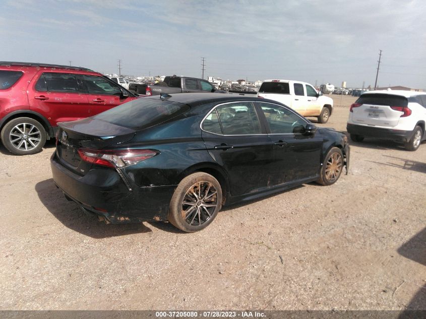 2021 TOYOTA CAMRY SE/SE NIGHT SHADE - 4T1G11AK8MU590637