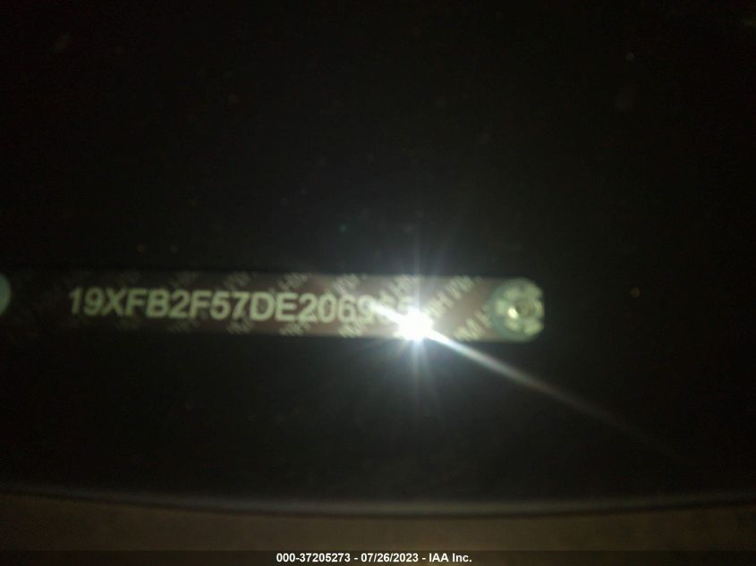 2013 HONDA CIVIC SDN LX - 19XFB2F57DE206965