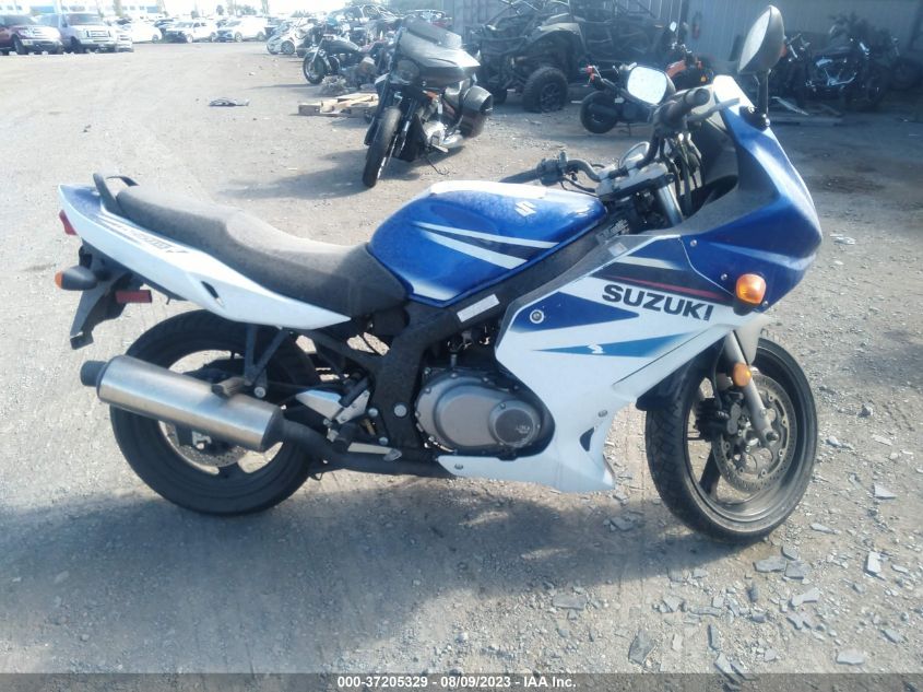 2007 SUZUKI GS500 VTTGM51A372103352