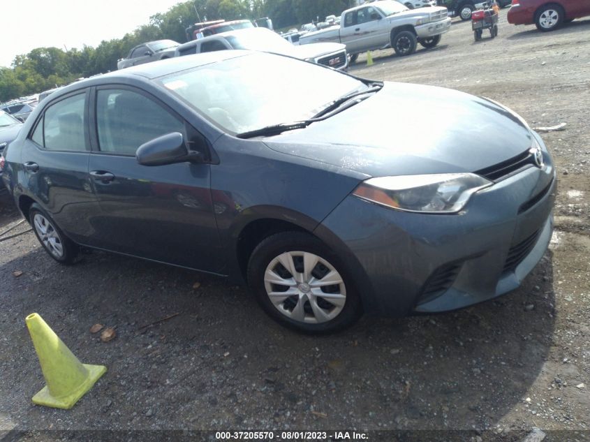 2014 TOYOTA COROLLA L/LE/S/S PLUS/LE PLUS - 2T1BURHE8EC160142