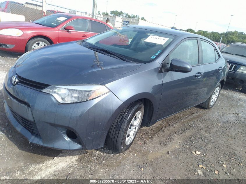 2014 TOYOTA COROLLA L/LE/S/S PLUS/LE PLUS - 2T1BURHE8EC160142