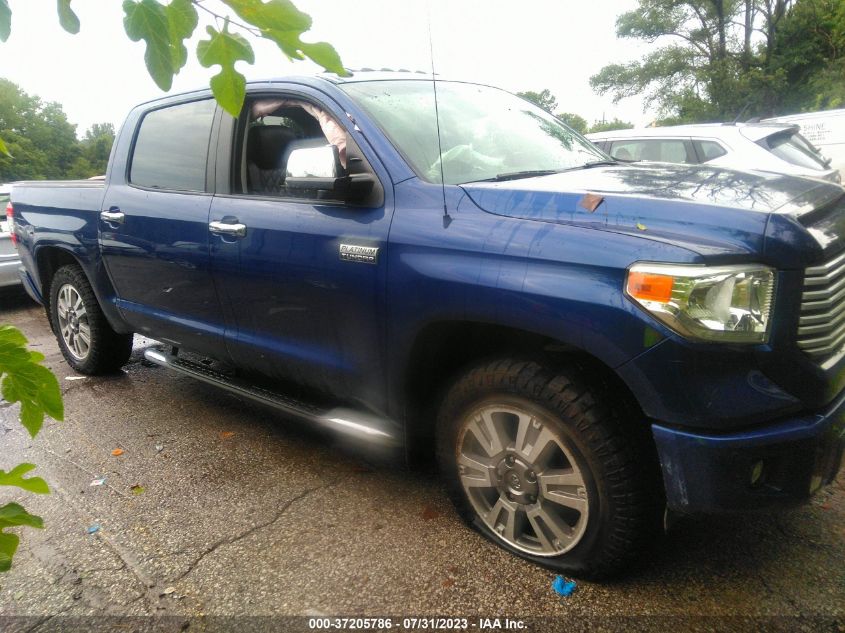 2014 TOYOTA TUNDRA 4WD TRUCK PLATINUM/1794 - 5TFAW5F19EX347485