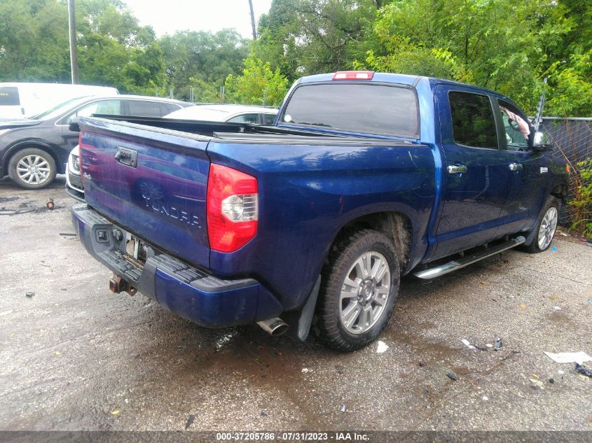 2014 TOYOTA TUNDRA 4WD TRUCK PLATINUM/1794 - 5TFAW5F19EX347485