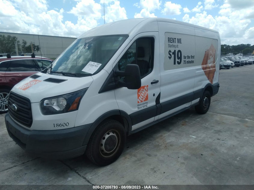 VIN 1FTBW2CM6JKA88141 2018 FORD TRANSIT VAN